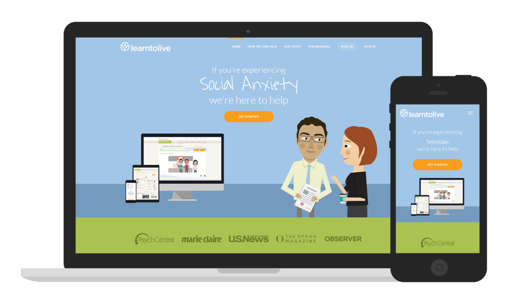 Learn to Live website